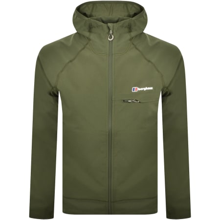 Berghaus Wavertree Hooded Jacket Dark Green | Mainline Menswear us